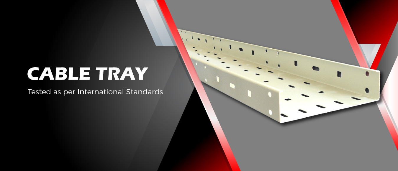 Banner showing cable ladder installations